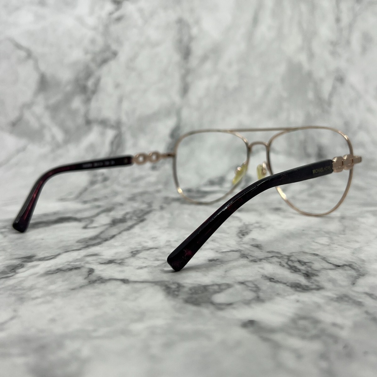 MICHAEL KORS SUNGLASSES OMK 1003 GOLD/GOLD 58  POLARIZED NWT & CASE Michael Kors Sunglasses Frame MK 1003 (Fiji) 10046E Gold  main image 2