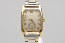 New Batt [EXC+5] HAMILTON BOULTON 6264 Small Seconds Women Quartz Watch JAPAN
