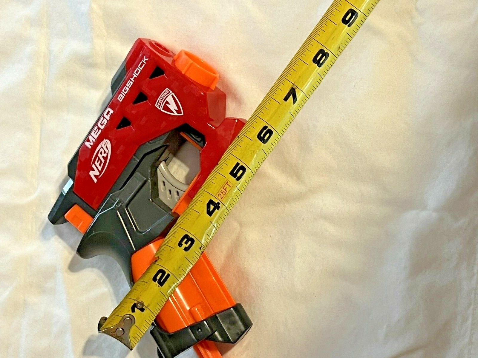 Lança Dardo Nerf Mega Big Shock Nerf Vermelho