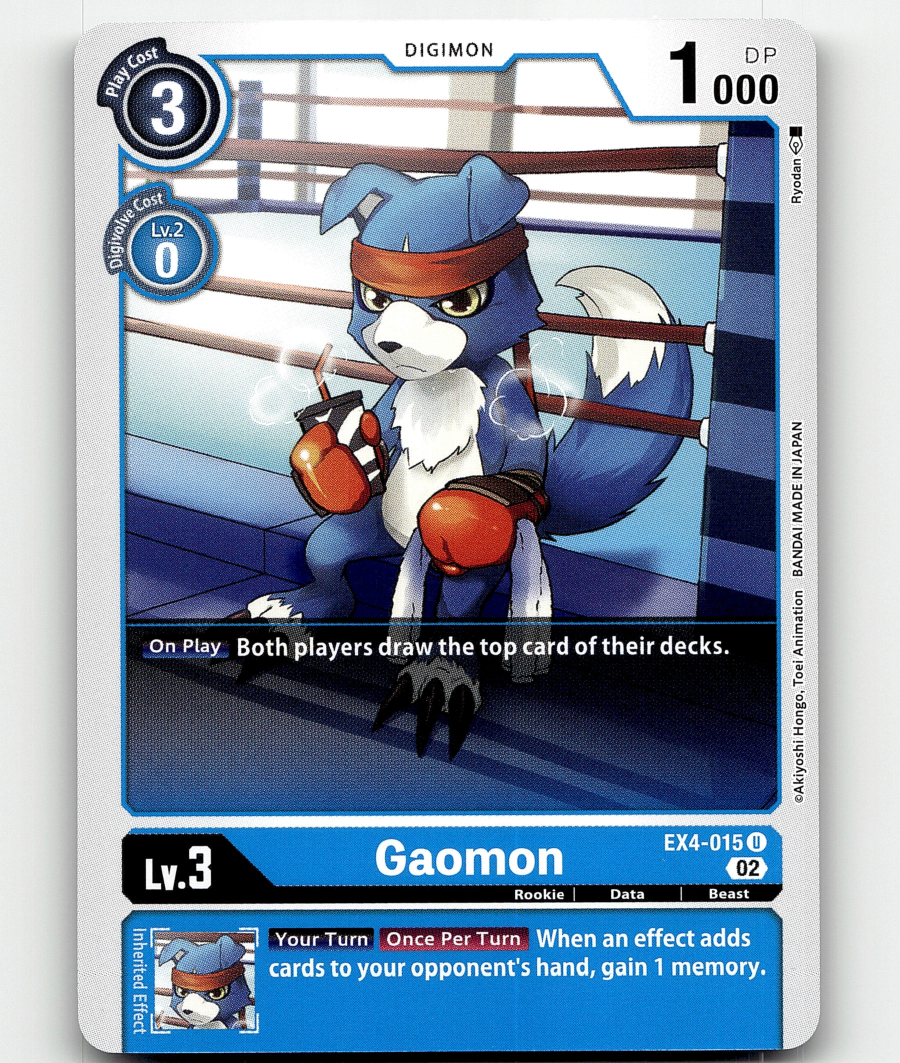 Digimon - Gaomon - Alternative Being | eBay