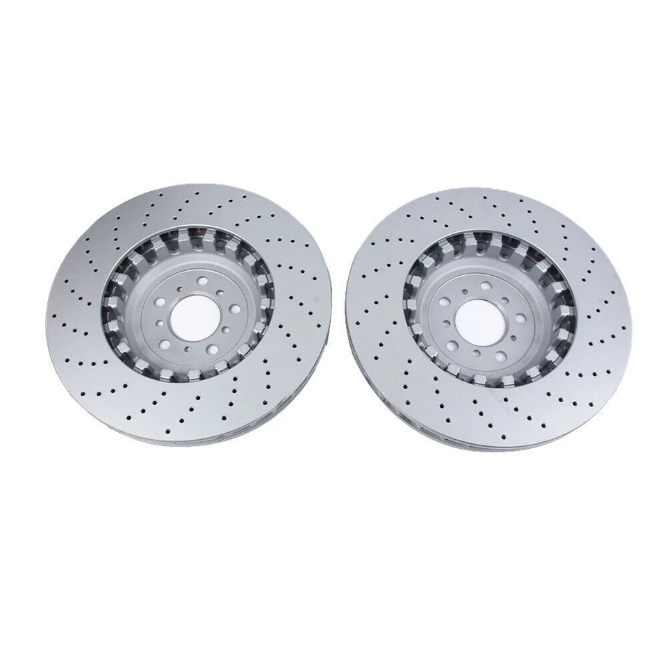 Rotores perforados de freno de disco delantero de 400 mm para BMW M5 M6 2013-2018 Foto 4 de 4