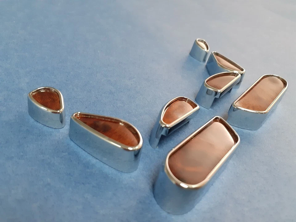 ЧЕХЛЫ ПЕРЕКЛЮЧАТЕЛЕЙ ПИТАНИЯ ПЕРЕДНИХ СИДЕНИЙ BURLWOOD ДЛЯ MERCEDES BENZ W220 S-CLASS И W215 CL - Изображение 3 из 4