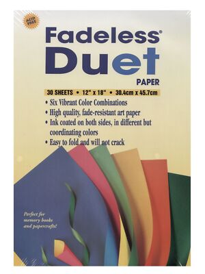 Bemiss Jason Fadeless Duet Paper - 30 sheets