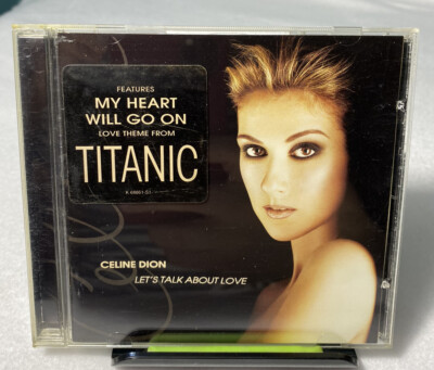 Let's Talk About Love - Celine Dion (1996, Epic) Pop Rock / Ballad Music CD