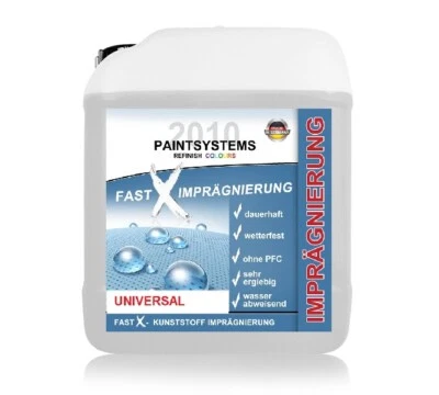 Imprägniermittel-Abperleffekt-Universal- NANO Fast-X 5,0 Liter