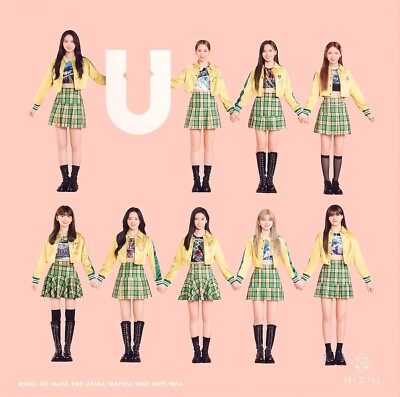 New NiziU U CD w/ DVD Limited Edition Type A ESCL-5584