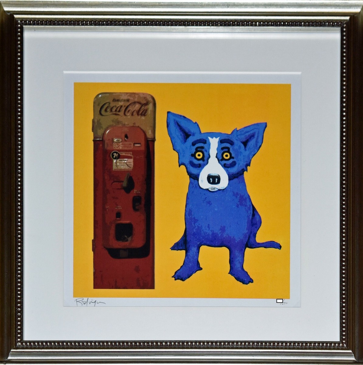 George Rodrigue Blue Dog 