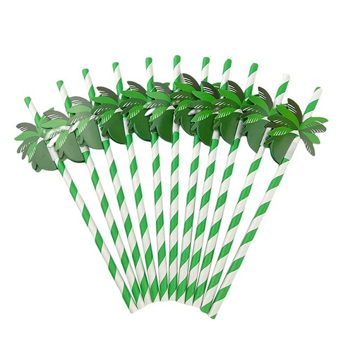 50pcs Coconut Honeycomb Paper Straw Disposable Degradable Party Drinking St*oa - Picture 3 of 6