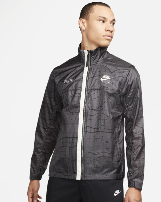 ジャケット・アウター Nike Nylon Jacket NWT Nike Sportswear Air Woven Unlined Jacket DN2112-060 MENS S AND