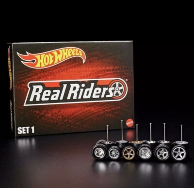 LOT OF 4 2022 HOT WHEELS RLC REAL RIDERS WHEEL PACK SETS - 1, 2, 3