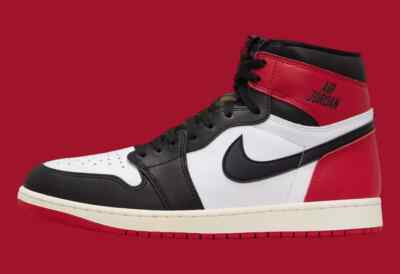 Nike Air Jordan 1 High OG Shoe Black Toe Reimagined DZ5485-106