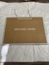 NEW Michael Kors MK Medium Paper Shopping Gift Bag 15" 11  x6.5"