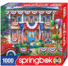 Independence Day 1000 Piece Jigsaw Puzzle Springbok New