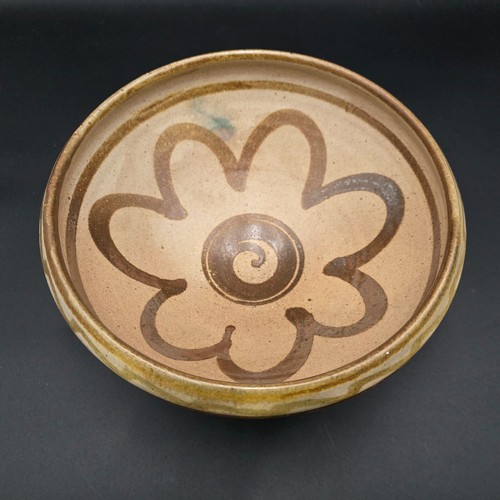 Studio Art Pottery Bowl Wheel Thrown Earthenware Marked CWP