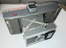 Vintage 1960's POLAROID Folding Land Camera MODEL J66 - Untested