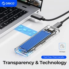 ORICO M.2 NVME SSD Case Solid State Drive Enclosure 10Gbps M.2 Adapter [ TCM2 ]