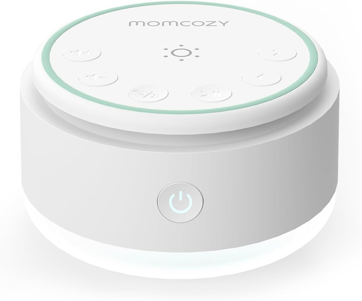 Momcozy Sound Machine for Baby-20 Soothing Sounds & Touch Light White-image