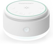 Momcozy Sound Machine for Baby-20 Soothing Sounds  Touch Light White
