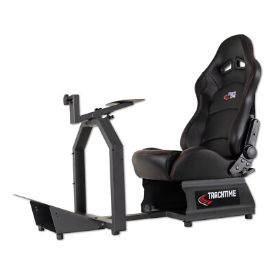 TrackTime TT3033 Spielesitz, Rennsitz, Simulator für PC, PS2, PS3, PS4, X-Box