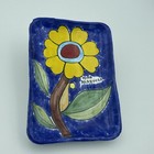Nino Parrucca Italian Tray Yellow Flower Dish Italy Signed 117 — photo 4