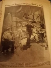 Sa42 Ephemera 1916 ww1 Picture on board a British submarine 