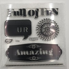 CTMH Close To My Heart Stamp Acrylix Laughing Lola Scrapbook New