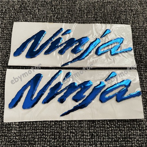 Motorcycle Fuel Gas Tank 3D Emblem Decals For Kawasaki Ninja Bike Badge Stickers - Bild 7 von 8