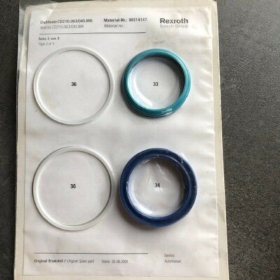 REXROTH BOSCH Dichtsatz CD210.063/045.MA  00314147 Original Ersatzteil NEU 