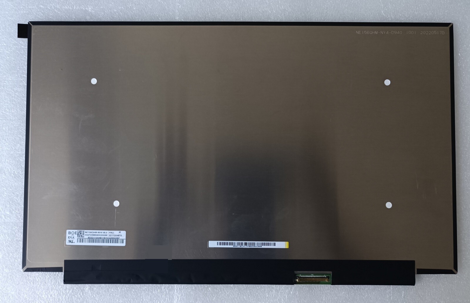 Panneau écran LCD 17.3" QHD 165Hz BOE NE173QHM-NY4 V8.0 - 40 Broches, Comme Neuf, Garantie 1 An