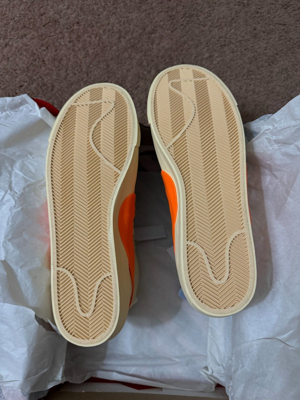 OFF WHITE X NIKE Nike Blazer Mid x OFF WHITE All Hallows Eve nuovo taglia 10