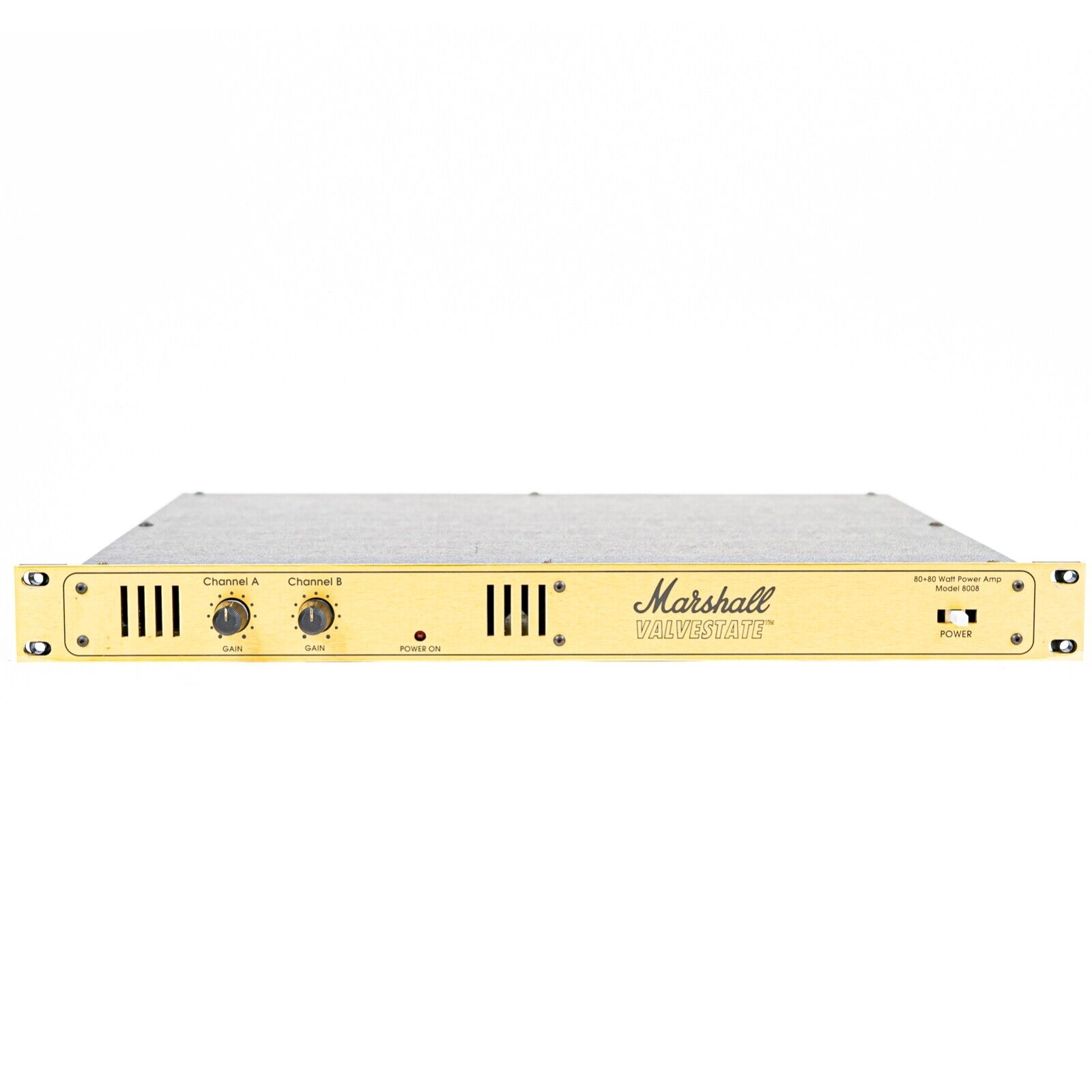 Marshall Valvestate 8008 2 Channel Stereo Power Amplifier Rackmount