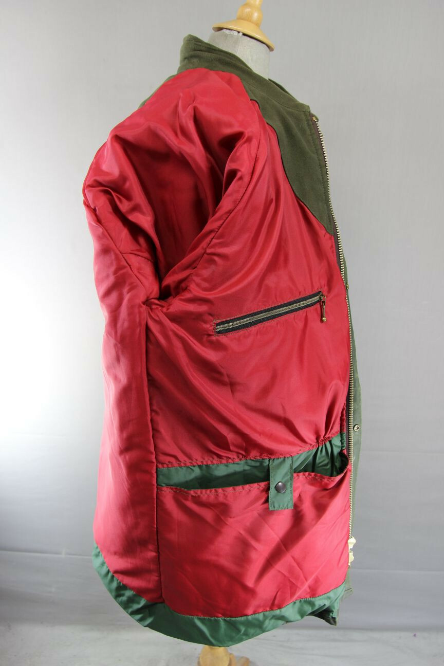 SUPERB CLAYDON GREEN WAXED COTTON COUNTRY SPORTS COAT… Gem