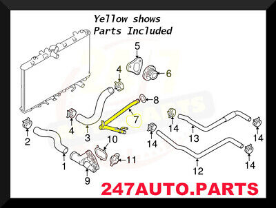 NEW GENUINE SUZUKI OUTLET HEATER PIPE 17880-78K00 FOR KIZASHI, SX4, GRAND VITARA NEW GENUINE SUZUKI OUTLET HEATER PIPE 17880-78K00 FOR KIZASHI, SX4, GRAND VITARA