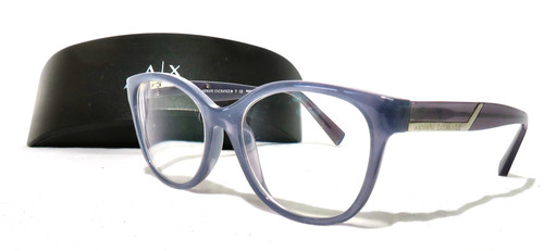Armani Exchange AX 3032 eyeglass frame 53-17-140 Purple plastic eyewear