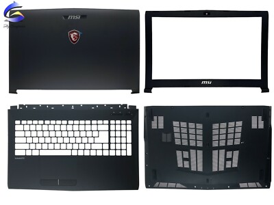 For MSI GV62 7RC MS-16JD 7RD MS-16J9 LCD Back Cover+Bezel+Palmrest + Bottom Case