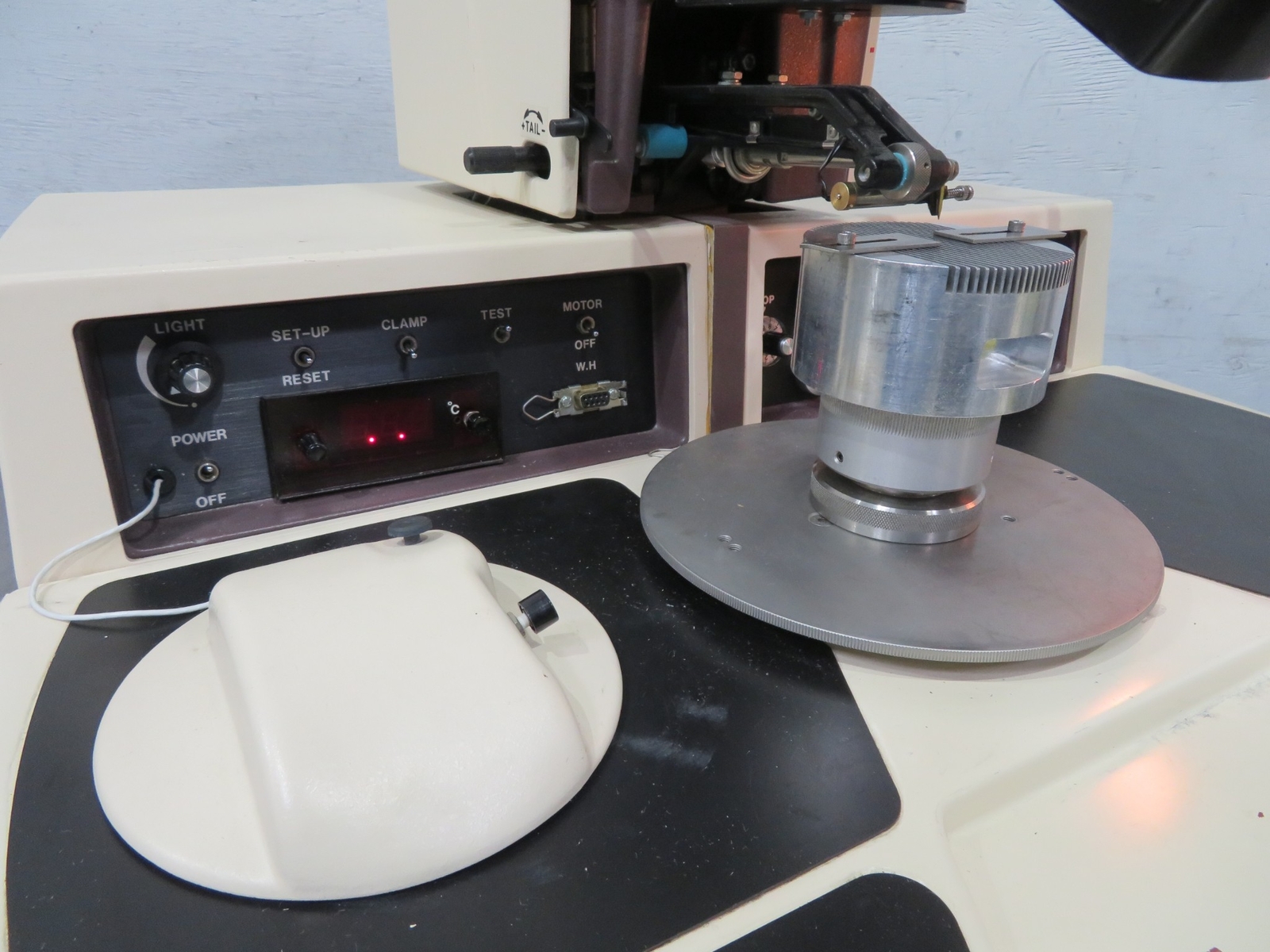 C192151 K&S 4123 Manual Aluminum Wedge Wire Bonder w/ Work Holder (refurbished)