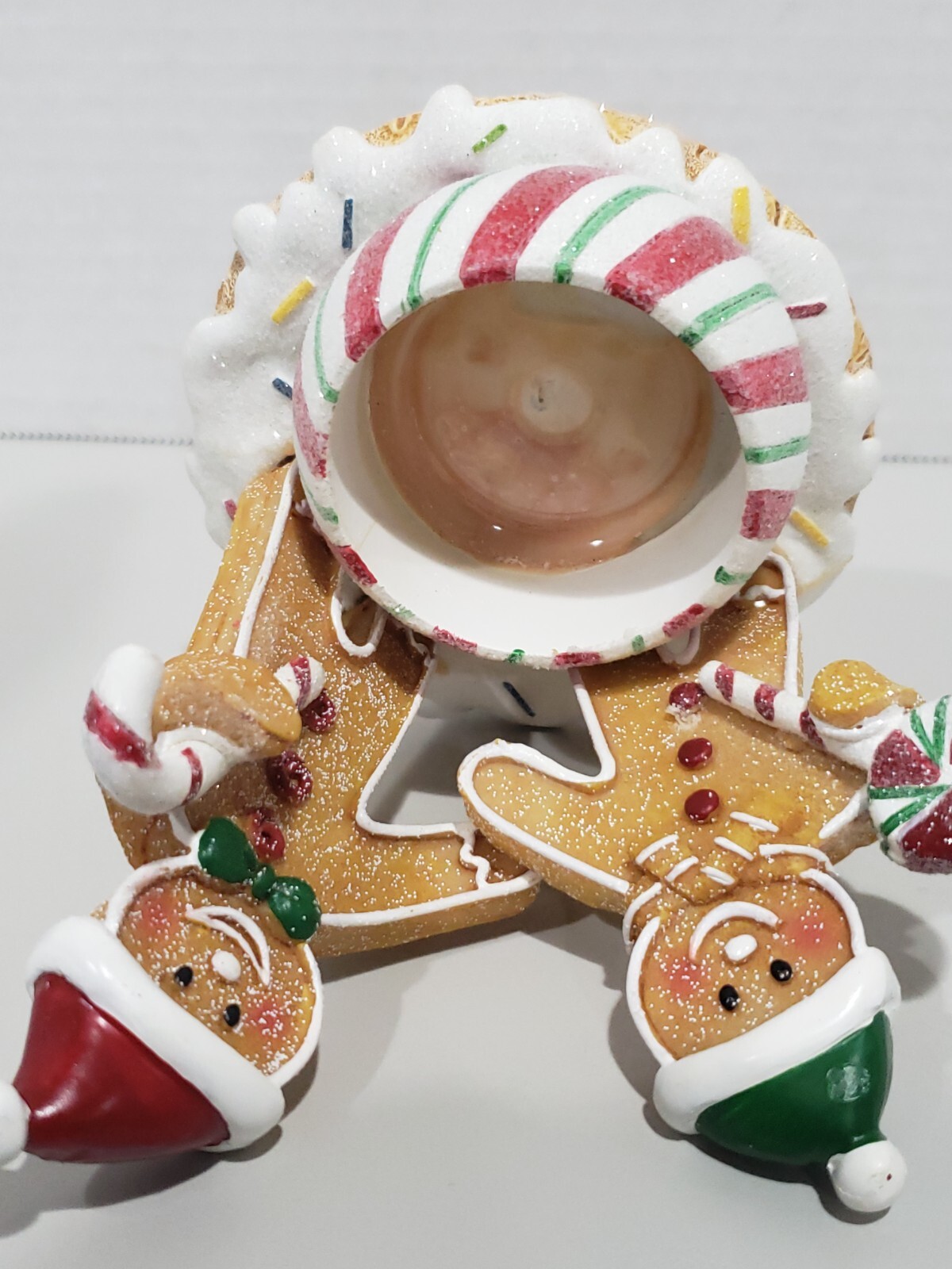 Yankee Candle Gingerbread Man Couple Votive Christmas Candle Holder eBay