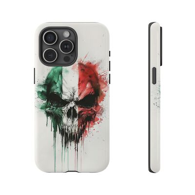 For iPhone / Galaxy / Pixel | Phone Ink Case - Mexico Skull Mexican