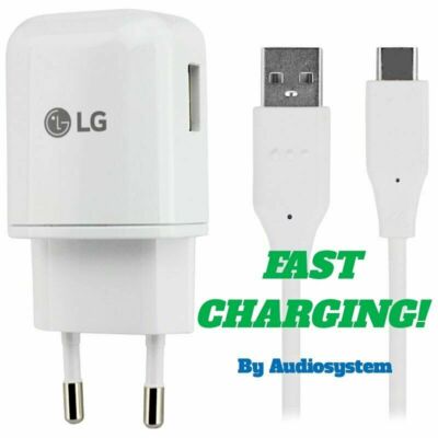 Charger Quick Original LG For G5 G6 Travel Fast Charge Cable Type C 
