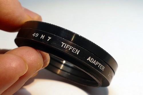 49mm to series 7 VII (54mm) Threaded Step-up Ring adapter for filter Holder - Picture 2 of 6