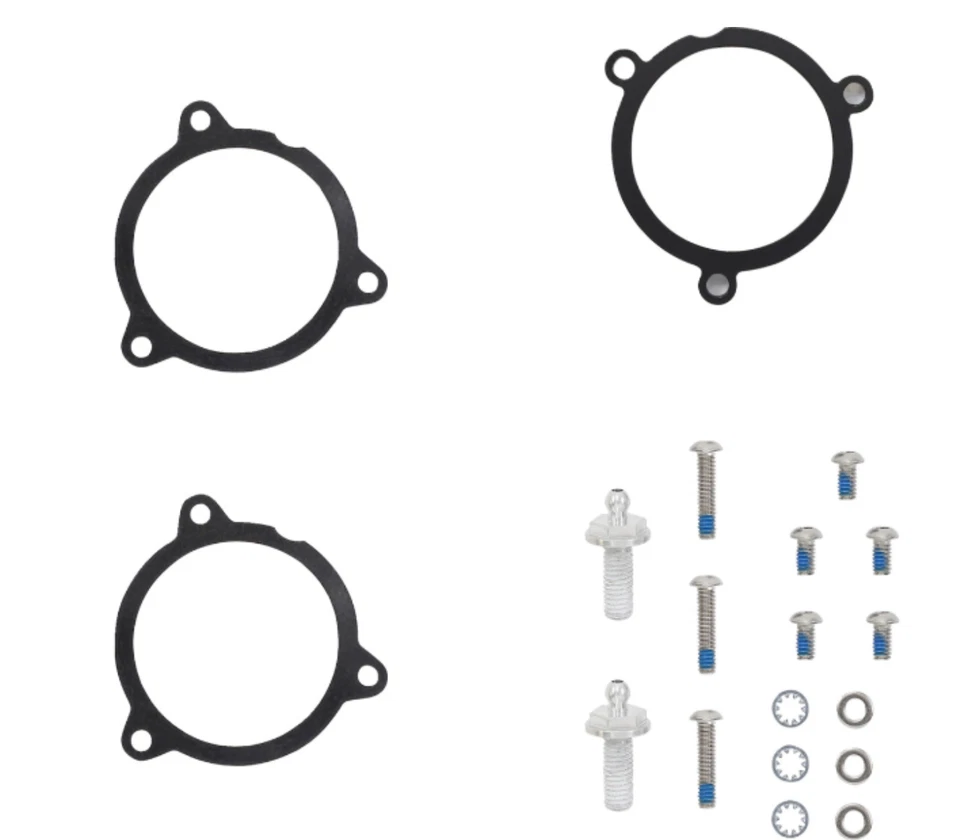 Cobra - 606-0104-04-SB - Air Cleaner Kit, Spoke - Chrome - Image 2 of 3