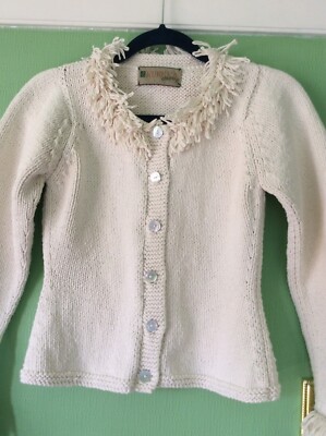 Ladies Cotton Cardigan Size 10