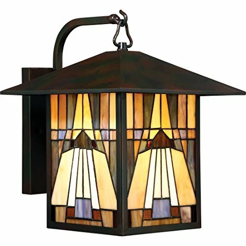Quoizel One Light Outdoor Wall Lantern TFIK8411VA, Large, Valiant Bronze - Picture 1 of 7