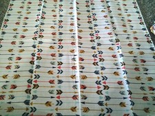 new BANDANA HANKY multi Ind ARROW DESIGN COTTON COWBOY BIKER HIPPIE SCARF