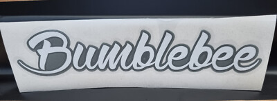 Bumblebee Aufkleber Auto Sticker Tuning JDM Schocker Autobot Movie Bike Fun GRAU