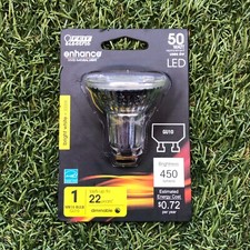 FEIT Electric MR16 GU10 Dimmable LED Bulb 50W 6W Bright White 3000K 450 Lumens