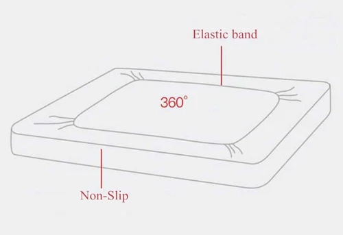 Neue Spannbettlaken Weiches Warm Samt Elastisches Spannbetttuch Matratzenbezug - Bild 12 von 32