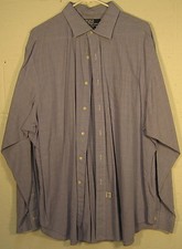 D87 - Polo by Ralph Lauren - long sleeve button down collared shirt - XL