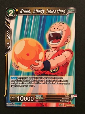 Dragonball Super: Krillin, Ability Unleashed TB3-052 C - Common - Yellow