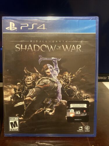 Middle-Earth: Shadow of War PS4 Brand New Sealed LOOSE DISC PlayStation 4 - Picture 1 of 2